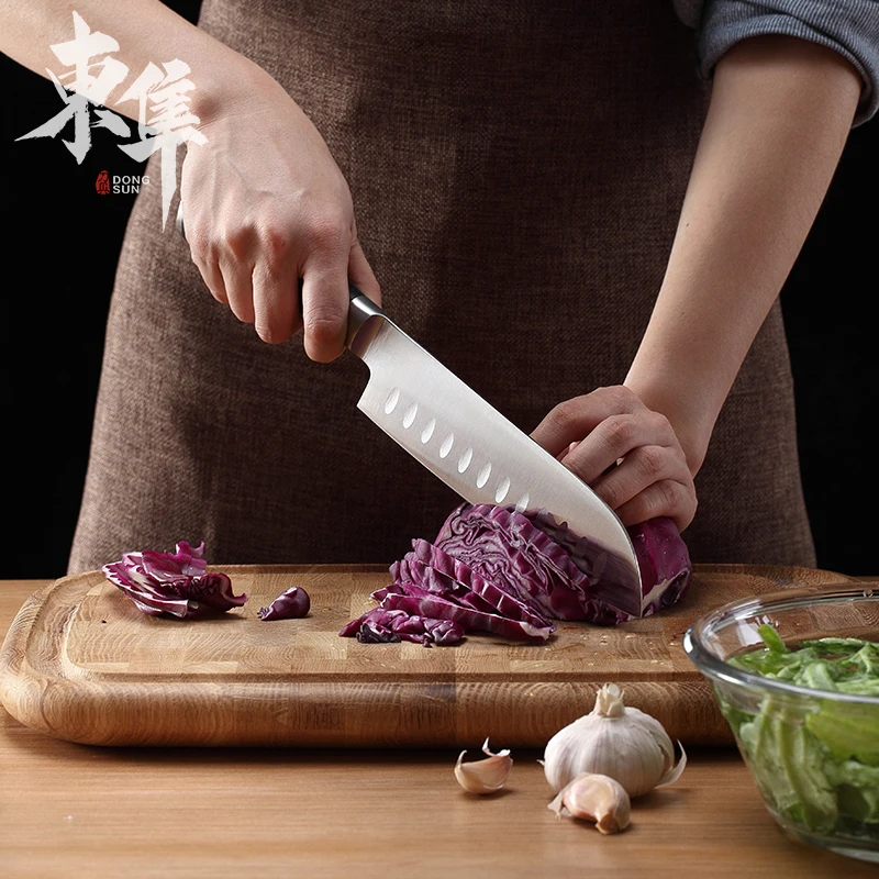 Германия импорт 1 4116 стали Santoku ножи Кливер для резки овощей|santoku knife|knife cleaverknife santoku