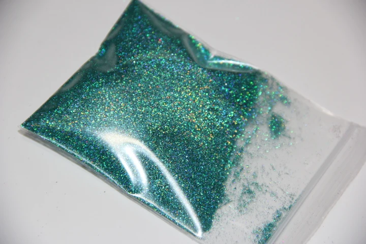 Синий блеск инструмент для дизайна ногтей DIY Блестящий микс Маникюр 3D акриловая