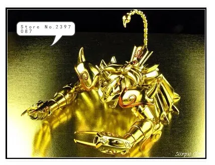 Аниме "Sainte Seiya" BANDAI Tamashii нация старый Золотой Святой ткань 1,0 фигурка-Scorpio Milo ткань