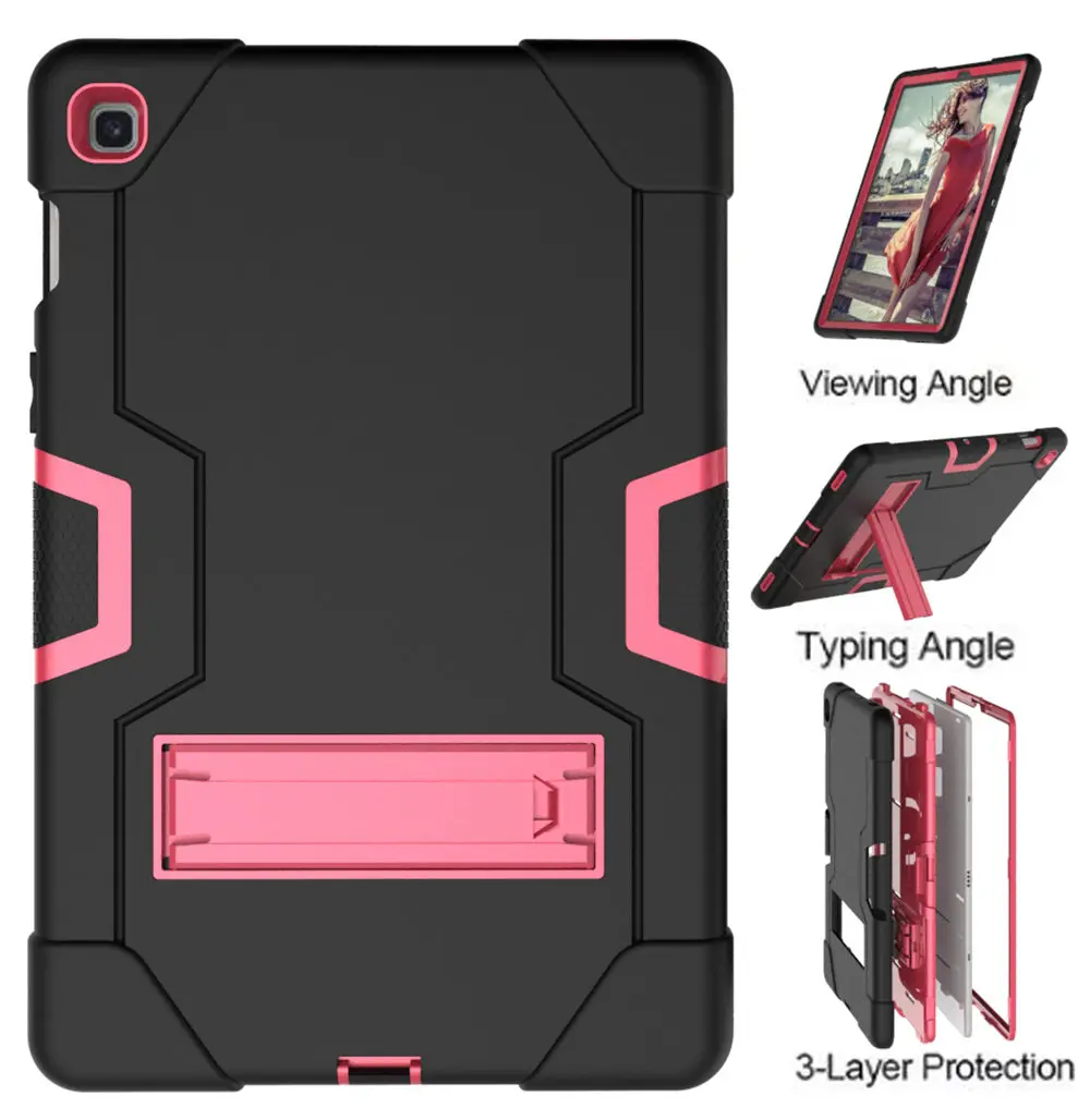 iBuyiWin Heavy Duty Safe Silicon Case for Samsung Galaxy Tab S5e SM-T720 SM-T725 10.5" Tablet Funda Capa Cover for Kids+Gifts