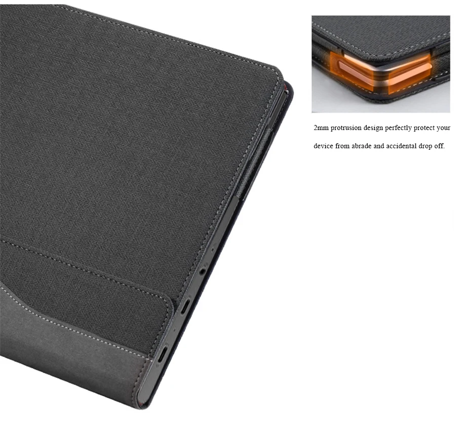 Чехол для ноутбука lenovo YOGA 730 13," съемный магнитный чехол из искусственной кожи защитный чехол для lenovo Yoga 730-13 730-13IKB