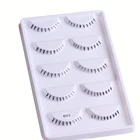 5 пар прозрачных лент нижние ресницы пакет натуральные прекрасные Нижние накладные ресницы Красота Макияж инструмент B03