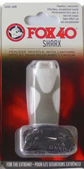 White Gray Новое поступление FOX40 SHARX свисток без косточек пластиковый свисток Профессиональный рефери Баскетбол Футбол свисток PAIDIAO Sifflet Apito - Цвет: White Gray