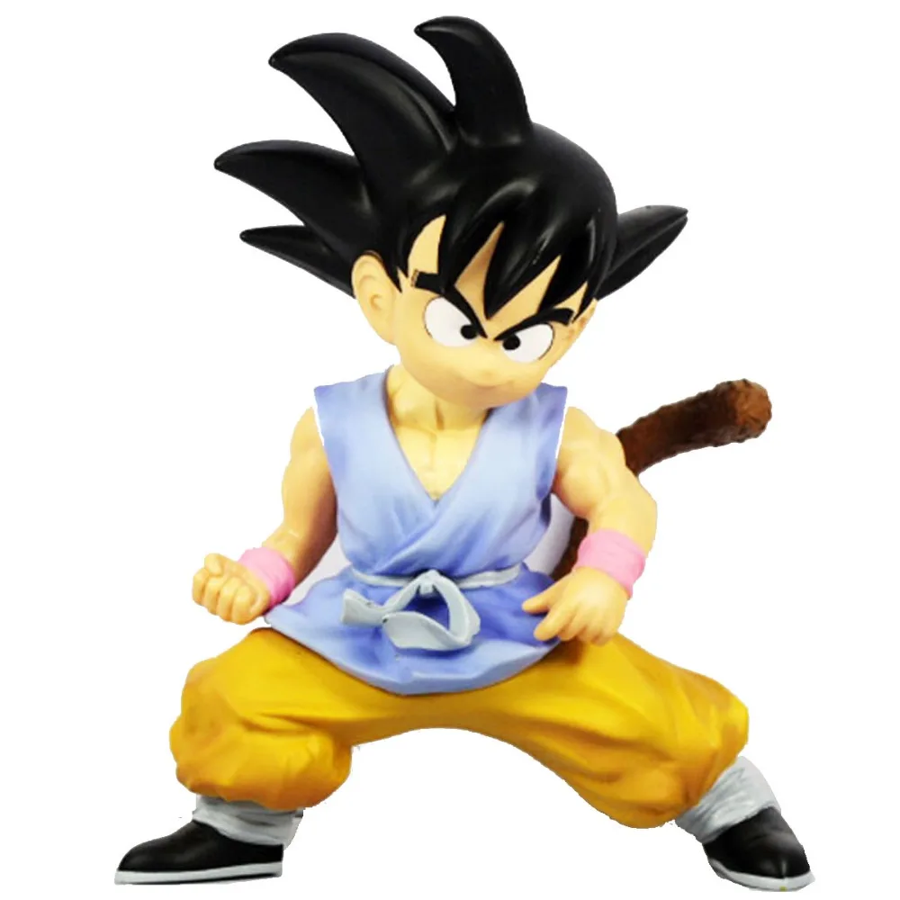 Dragon Ball GT Супер Saiyan черный Gokou 22 см/8.7 &quotфигурку Бесплатная доставка | Игрушки и