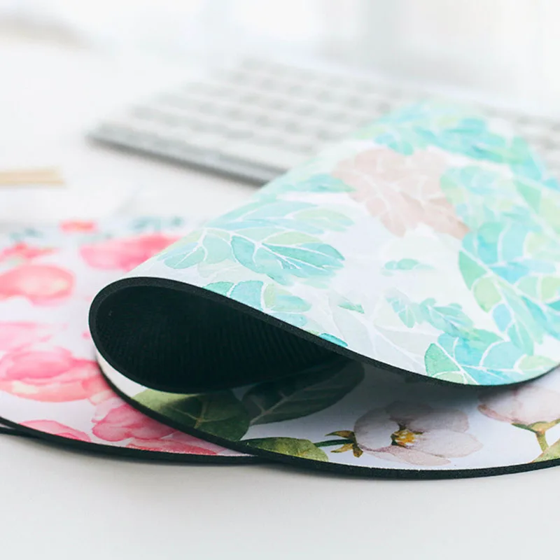 1 шт. милый цветочный Настольный коврик с изображением фламинго Papeleria Kawaii