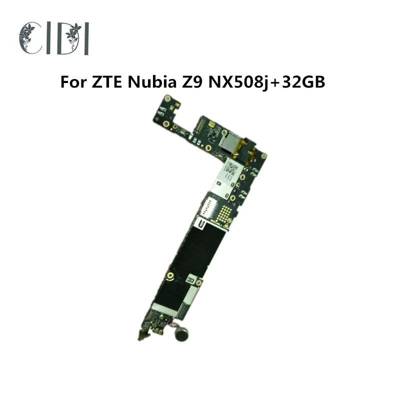 Оригинальная разблокированная материнская плата CIDI 32 ГБ для ZTE Nubia Z9 NX508j|Антенны