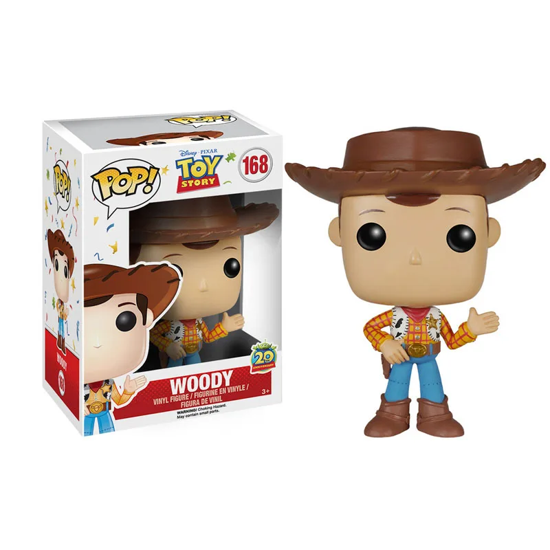 FUNKO POP disney аниме-игрушка Story3 древесный ПВХ фигурка Коллекционная модель игрушки для детей подарок на день рождения - Цвет: with box
