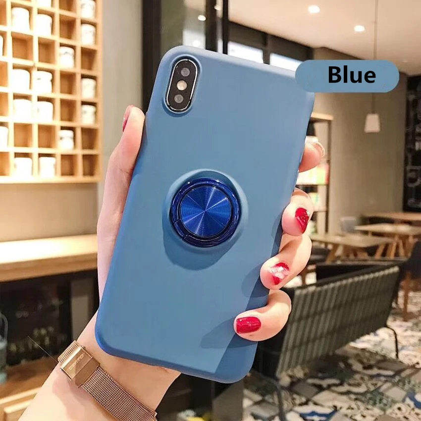 Магнитный стенд для колец на палец держатель телефона чехол iphone 8 X MAX XR 6 7 plus