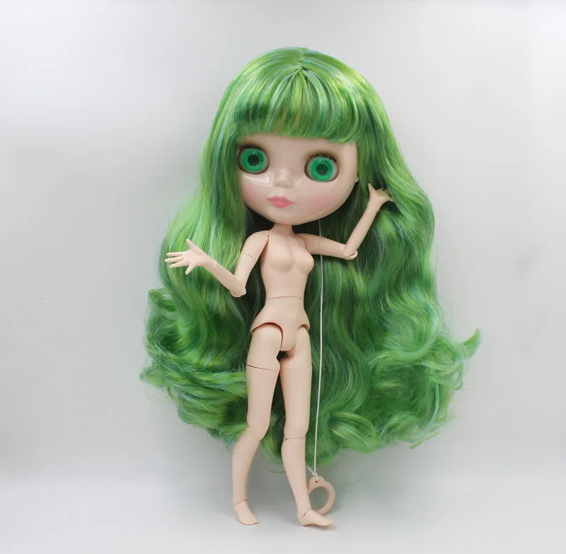 Free Shipping big discount RBL-572J DIY Nude Blyth doll birthday gift for girl 4color eye with beautiful Hair cute toy | Игрушки и хобби