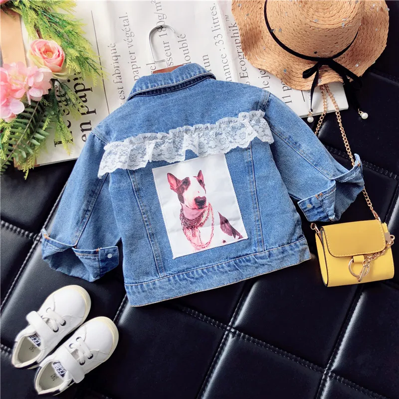 Children's wear 2018 spring and autumn Korean version of the new boys girls denim jacket girl cardigan | Детская одежда и