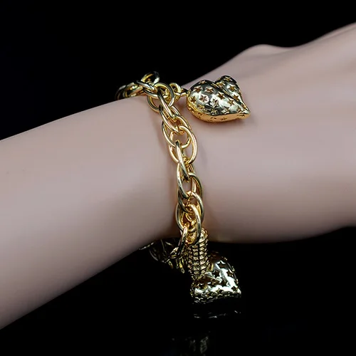 Gold plated Солнечный Браслеты Женские цепи с амулетом высокое качество Медь Модные украшения для вечерние свадьбы юбилей - Окраска металла: Gold plated