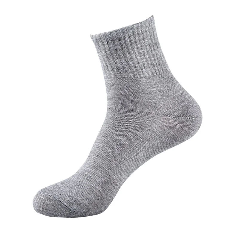 H Spring Autumn Fashion Thin Section Breathable Solid Color Unisex Deodorant Socks - Цвет: H