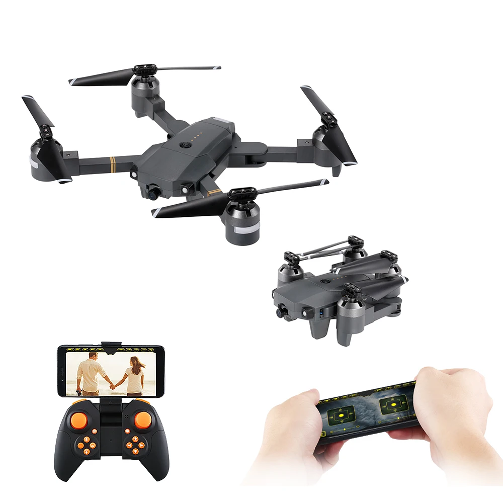 ATTOP XT-1 WI-FI 6-axis FPV Дрон 720P Камера удержания высоты складной RC вертолет Quadcopter XS809W XS809HW