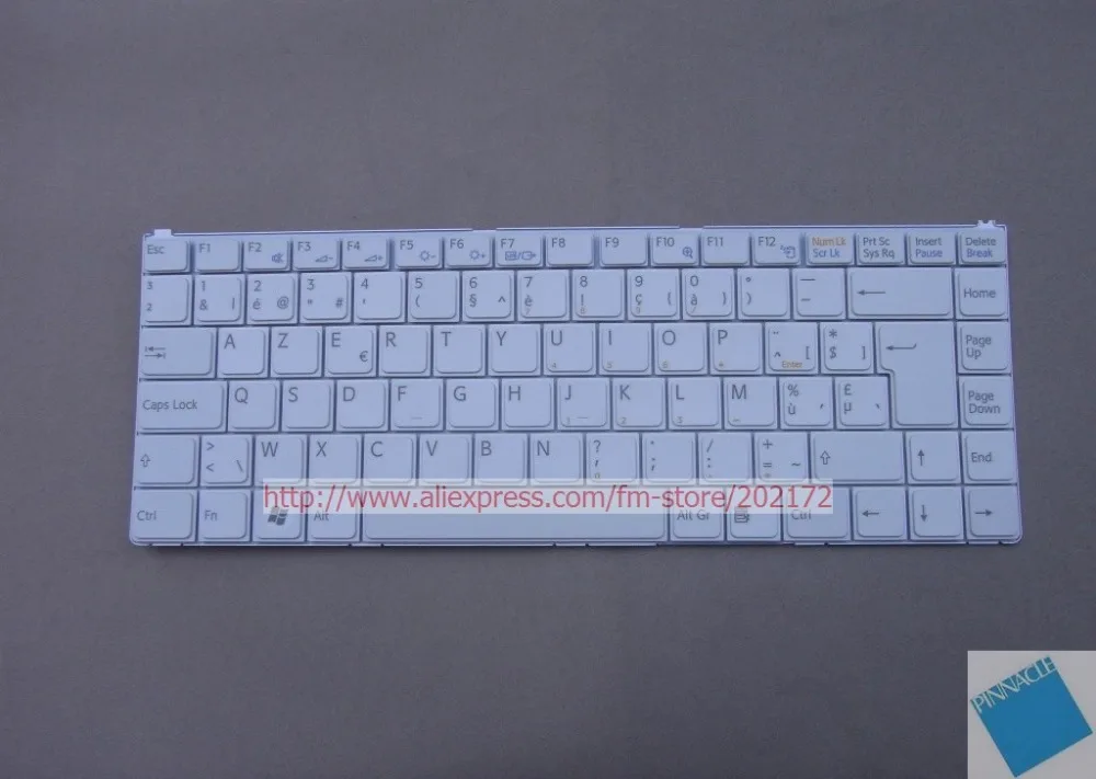 

Совершенно новая белая клавиатура для ноутбука 81-31105001-32 K070278B1 для SONY VAIO VGN-N VGN N series (Бельгия)