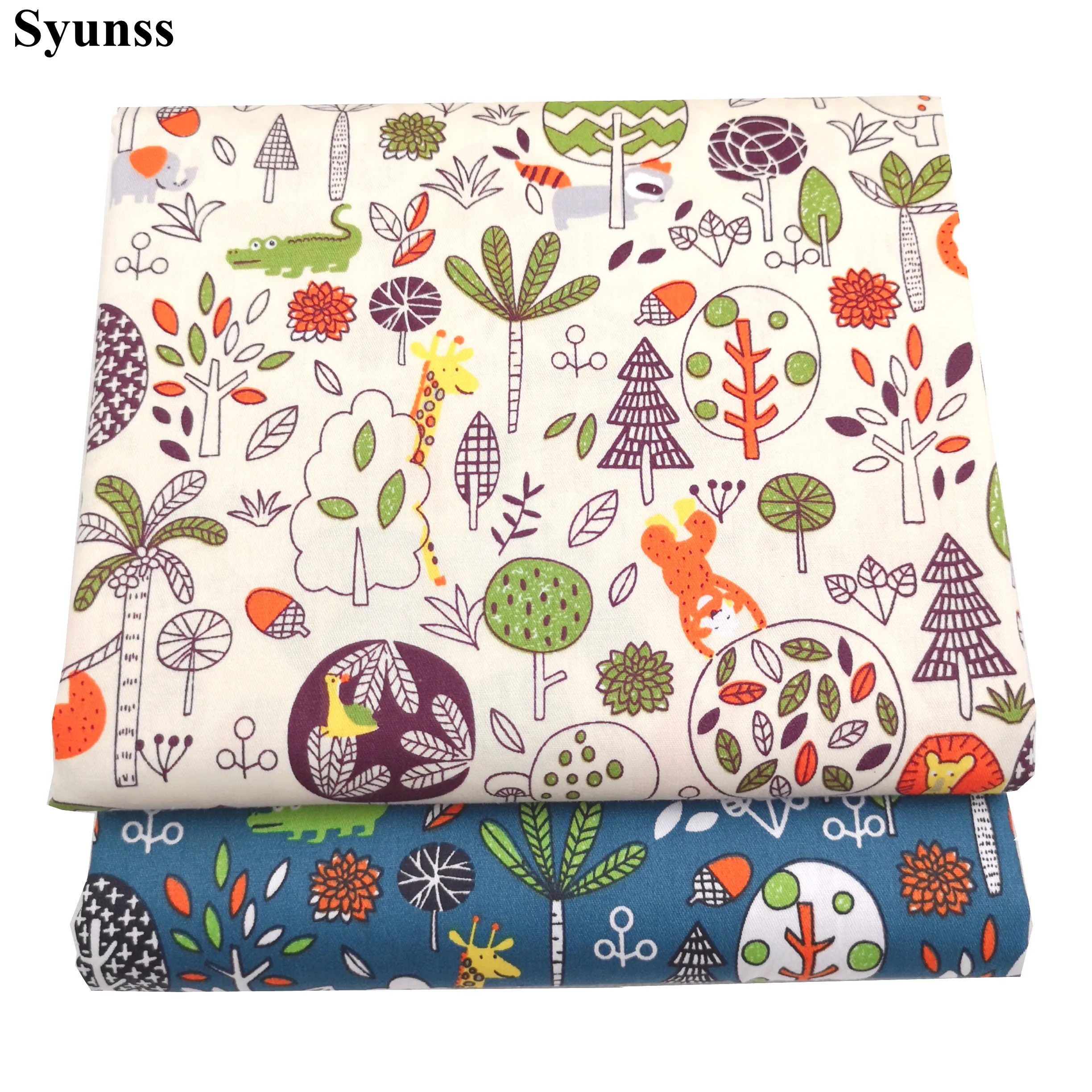Syunss Diy Лоскутная Ткань для квилтинга детские кроватки подушки платья ткань шитья