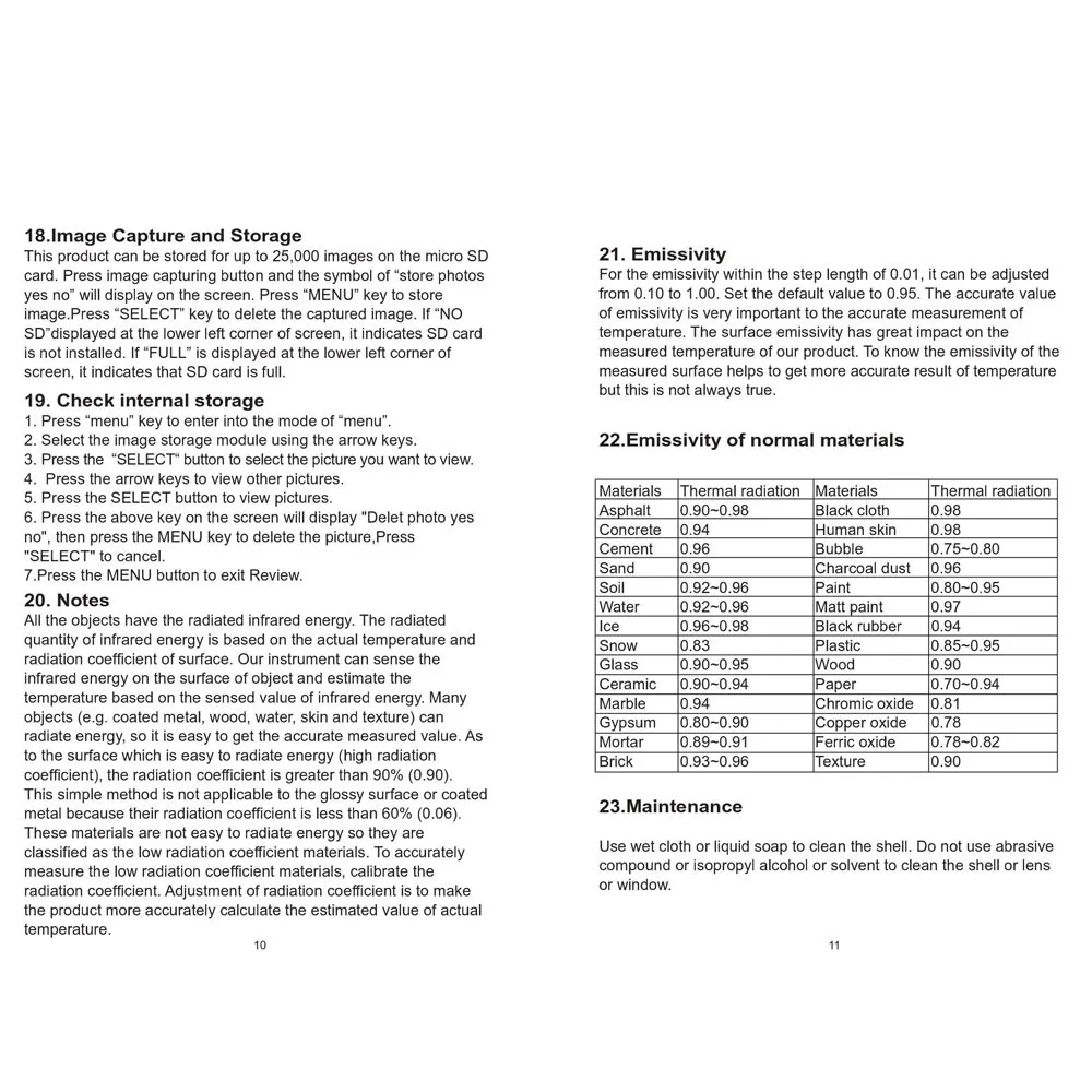 HT02 профессиональная портативная тепловизор камера портативный инфракрасный термометр ИК тепловизор инфракрасное устройство HT-02