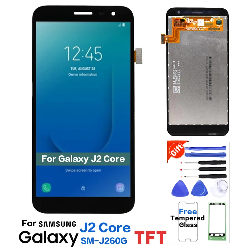 Оригинальный ЖК дисплей для Samsung Galaxy J2 Core J260 кодирующий преобразователь