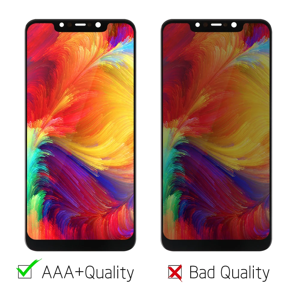 6 18 &quotЖК-дисплей для Xiaomi Pocophone F1 дисплей сенсорный экран дигитайзер сборка