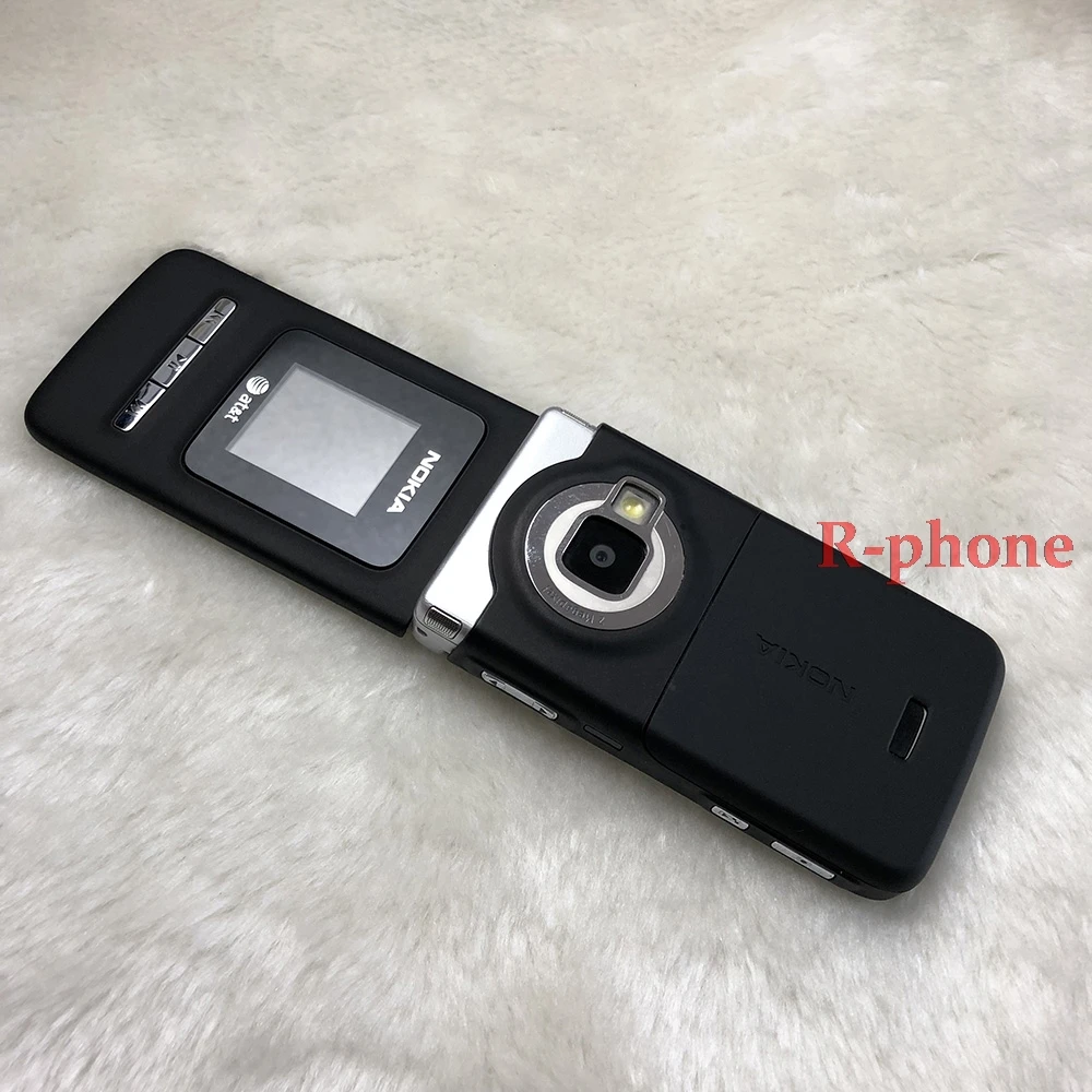 Б/у полностью Nokia N75 Флип Мобильный телефон 2MP разблокированный классический Nokia телефон для коллекции
