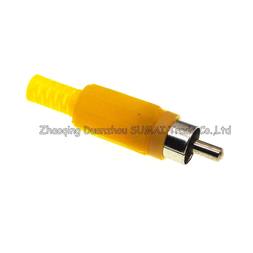 Горячая Распродажа пайка RCA Штекер Аудио Видео разъем штекер AV Пять цветов на