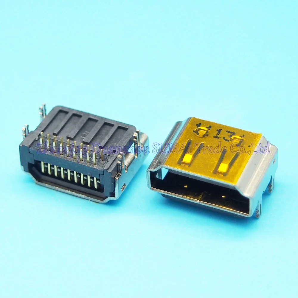 25 шт./лот HDMI Женский Разъем 19pin разъем sockect для samsung hp dell acer lenovo и т. Д. Бесплатная