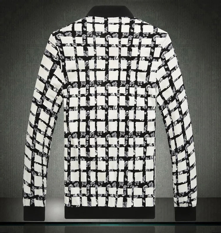 Молодежная куртка-бомбер с Бейсбольным воротником для студентов Мужская осенняя