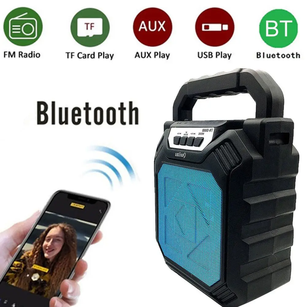 Новинка A6 портативный ремешок для улицы водонепроницаемый беспроводной Bluetooth