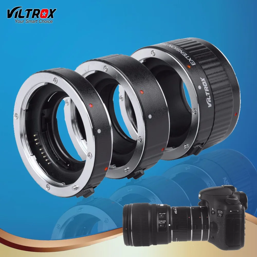 Кольцо адаптер для объектива Viltrox DG C 12 мм 20 36 AF металлическое Крепление с