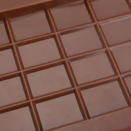 

24 Grid Square Chocolate Bar Mould Sweets Slabs Mold Cake Biscuit Bars Treats DIY Choclate Mold Cake Tools