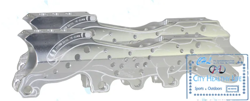 

[3-Wheels / 4-Wheels] Multi-Purpose Inline Skate Base, 3X110mm 4X80mm, For Inline Speed Skates Frame, Slalom FSK Braking Slide
