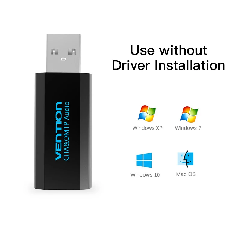 Vention 3,5 мм usb адаптер usb аудио адаптер карта с микрофоном USB к разъему 3,5 конвертер для PS4 ноутбук наушники звуковая карта