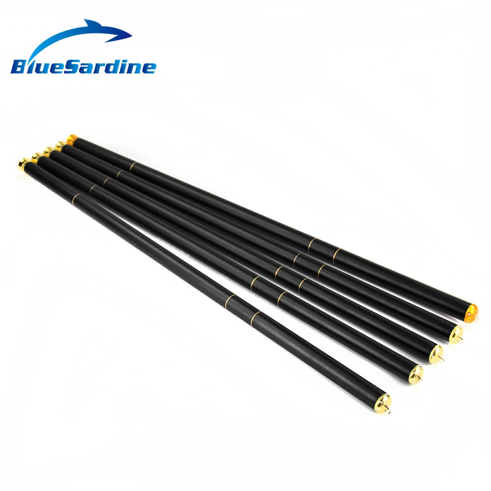 Удочка для карпа BlueSardine телескопическая карбоновая 4 5 м 6 3 7 2 8 м|rod combo|rod swordtackle rod |