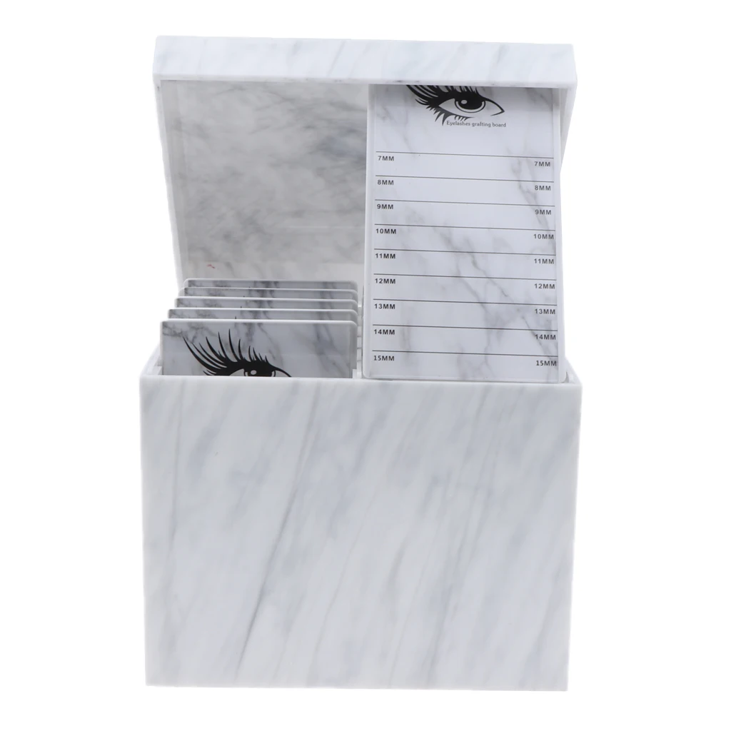 Acrylic Cosmetic Makeup Organizer Eyelash Storage Box Eyelashes Glue Pallet Holders 10 Layers Grafting Extension Tool | Красота и
