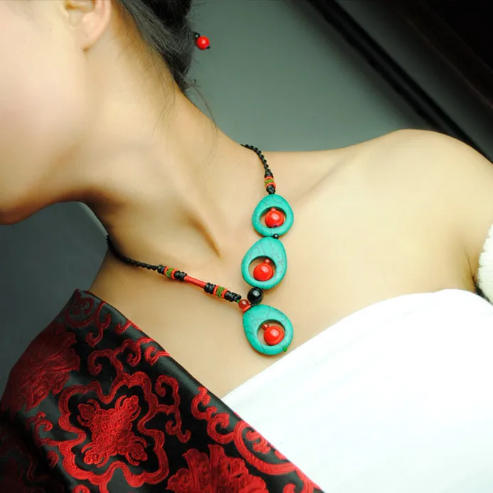 Бесплатная доставка оригинальное ассиметричное ожерелье из натурального камня