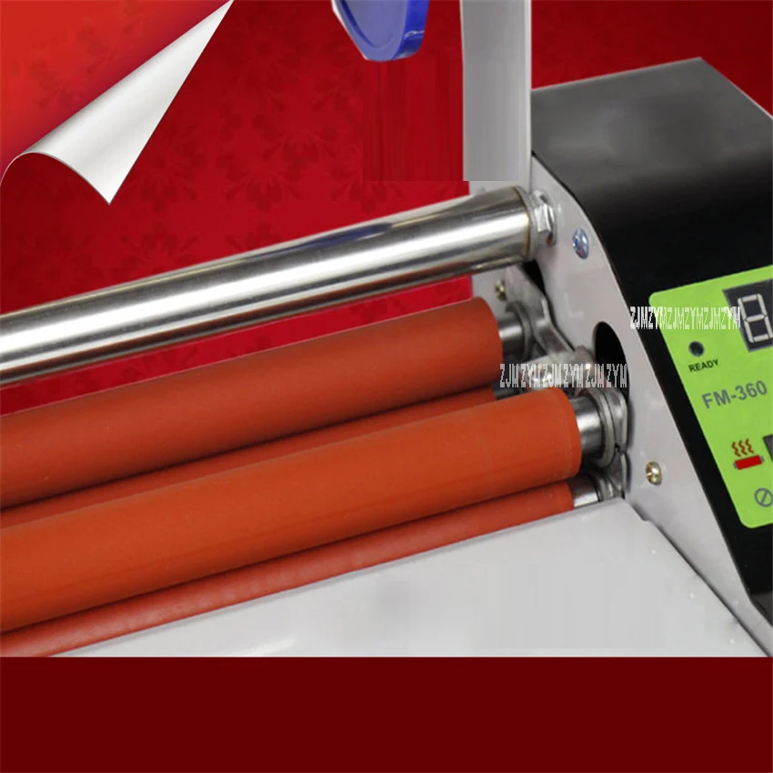 Плавная модуляция скорости CNC FM360S ламинатор горячей и холодной воды наклейки с