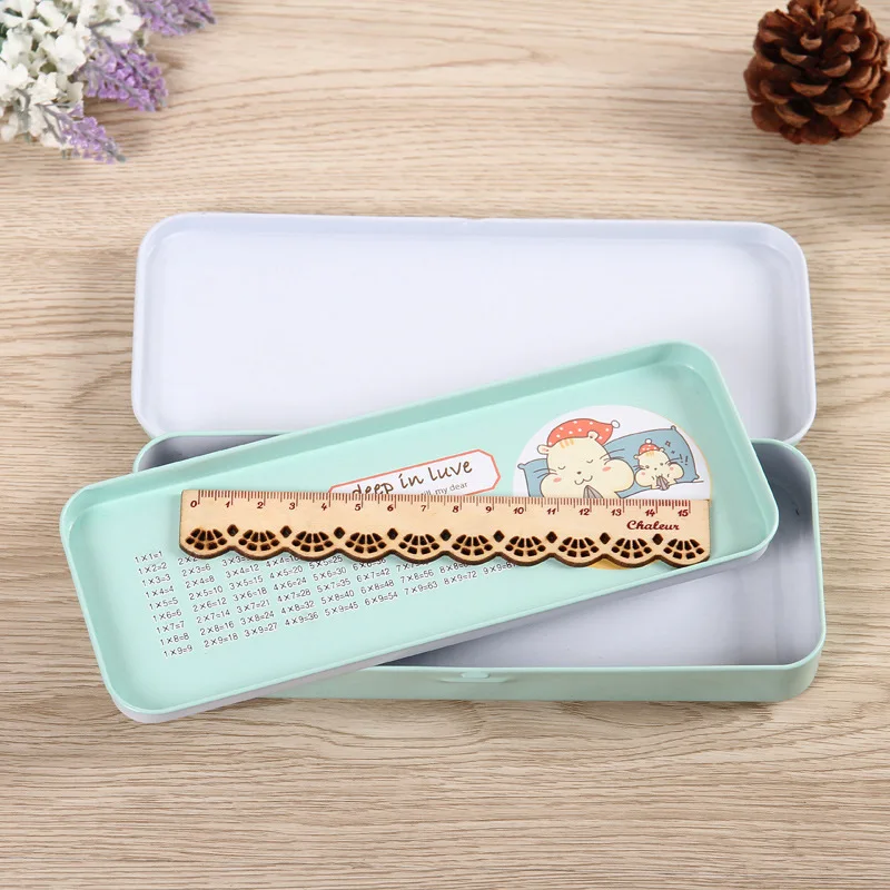 Детский студенческий большой размер Железный жесть креативный ящик