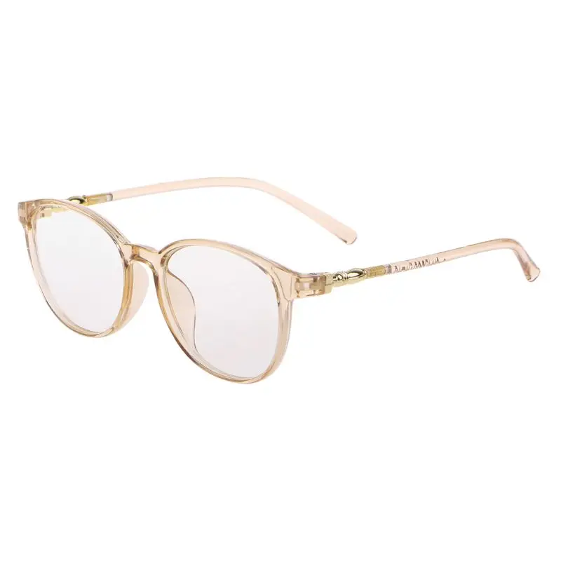 Модная прозрачная оправа для очков женщин винтажная круглые очки пластиковая