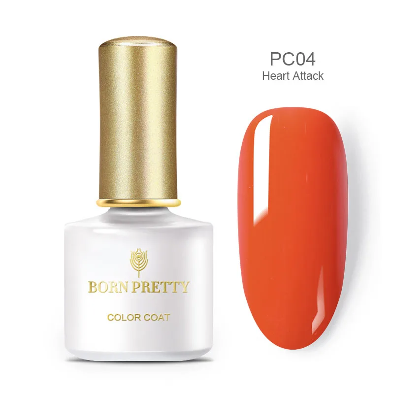 BORN PRETTY 6ml Pumpkin Color Series UV Gel Nail Polish Semi Permanent Soak Off Art Varnish Design | Красота и здоровье