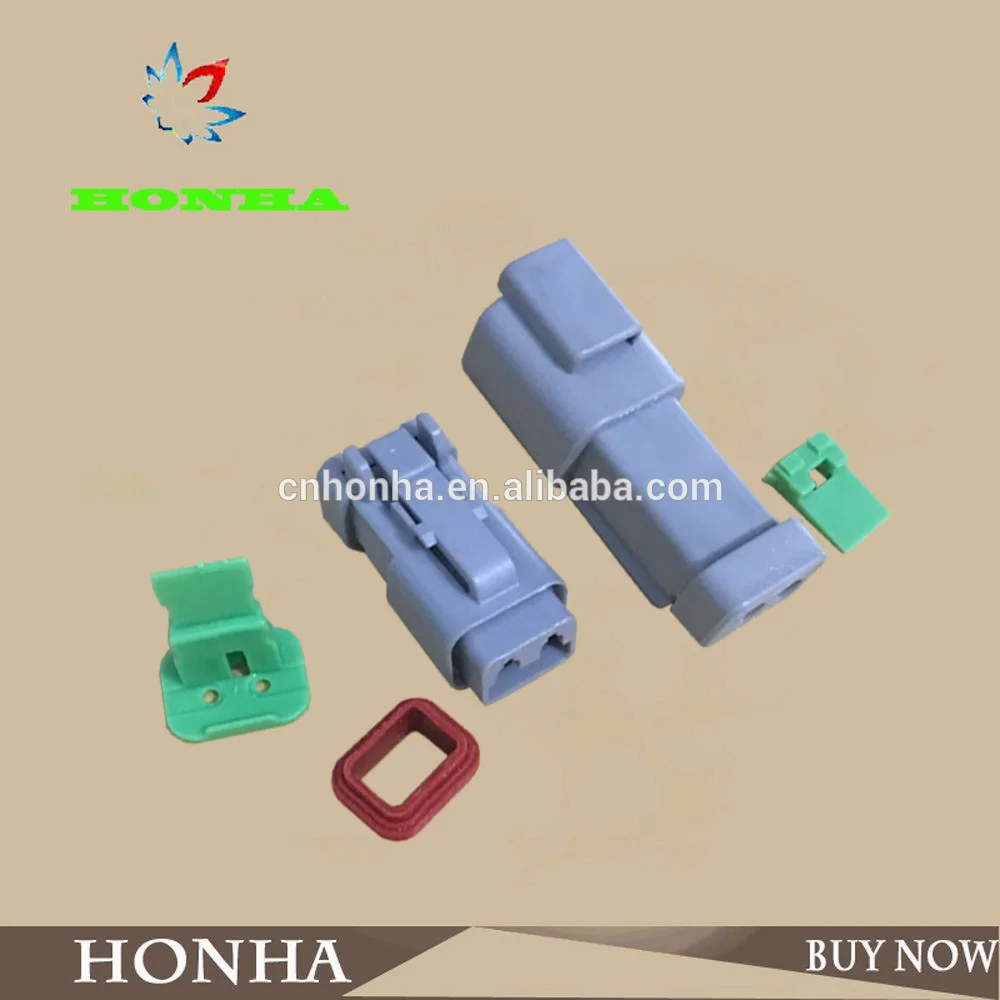 DT04 2P Auto 2 pin DT series для немецкого мужского и женского разъемов с клеммами|dt04-2p