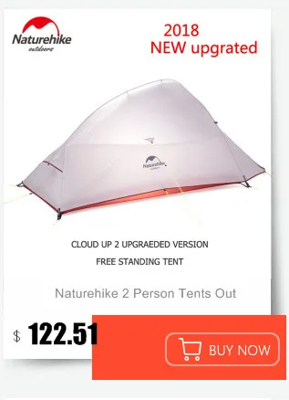 Naturehike Hiby 3 человека 4 сезон семейный тент 20D силиконовая ткань водонепроницаемый двухслойный кемпинговый тент одна комната один зал
