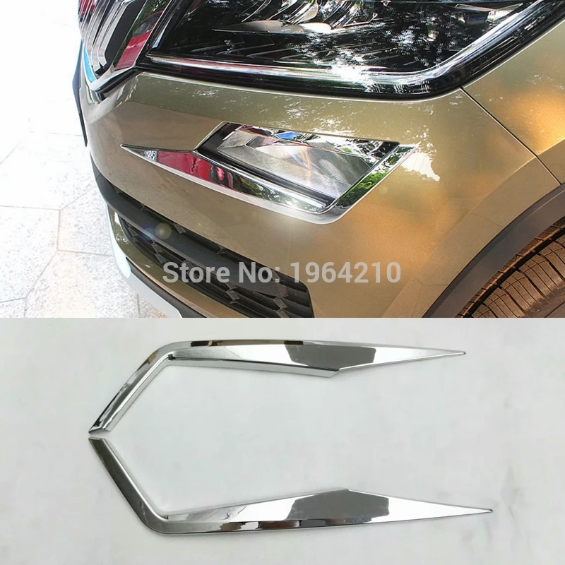 MONTFORD ABS хромированный передний противотуманный светильник лампа для бровей