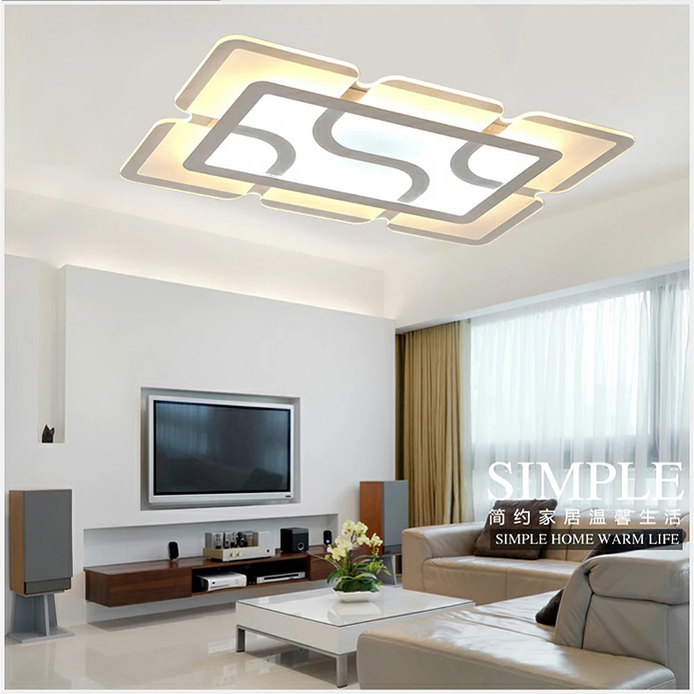 Modern Led Ceiling Lights remote control For Living Room Light Fixture lamparas de techo abajur | Лампы и освещение