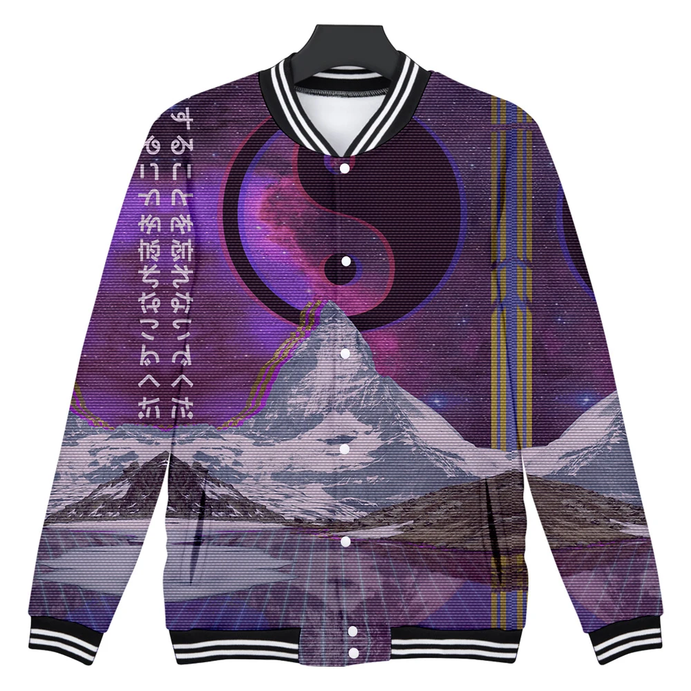 Новинка 2019 модная бейсбольная форма Vaporwave для электронных танцев и музыки