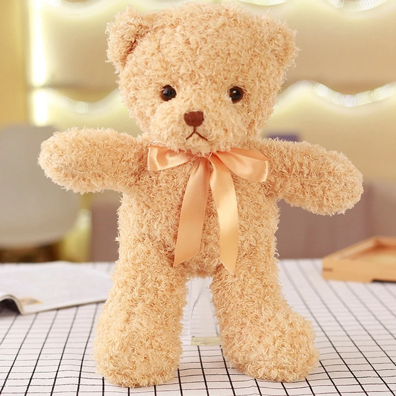 1PC Lovely Teddy Bear Plush Doll Kawaii Stuffed Soft Animal Toy for Kids Baby Children Birthday Gift Valentine's 30CM | Игрушки и