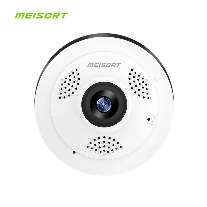 10 шт. Meisort VR13 Wifi камера 360 градусов рыбий глаз видео 960P Камера Наблюдения Ночного