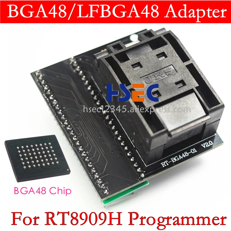 Адаптер BGA48 Φ V2.0 розетка MX29GL640 S29GL064N или выключенная линия и запись для RT809H