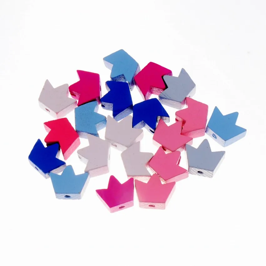 Бесплатная доставка 50 шт. зернистые деревянные бусины разделители для рукоделия