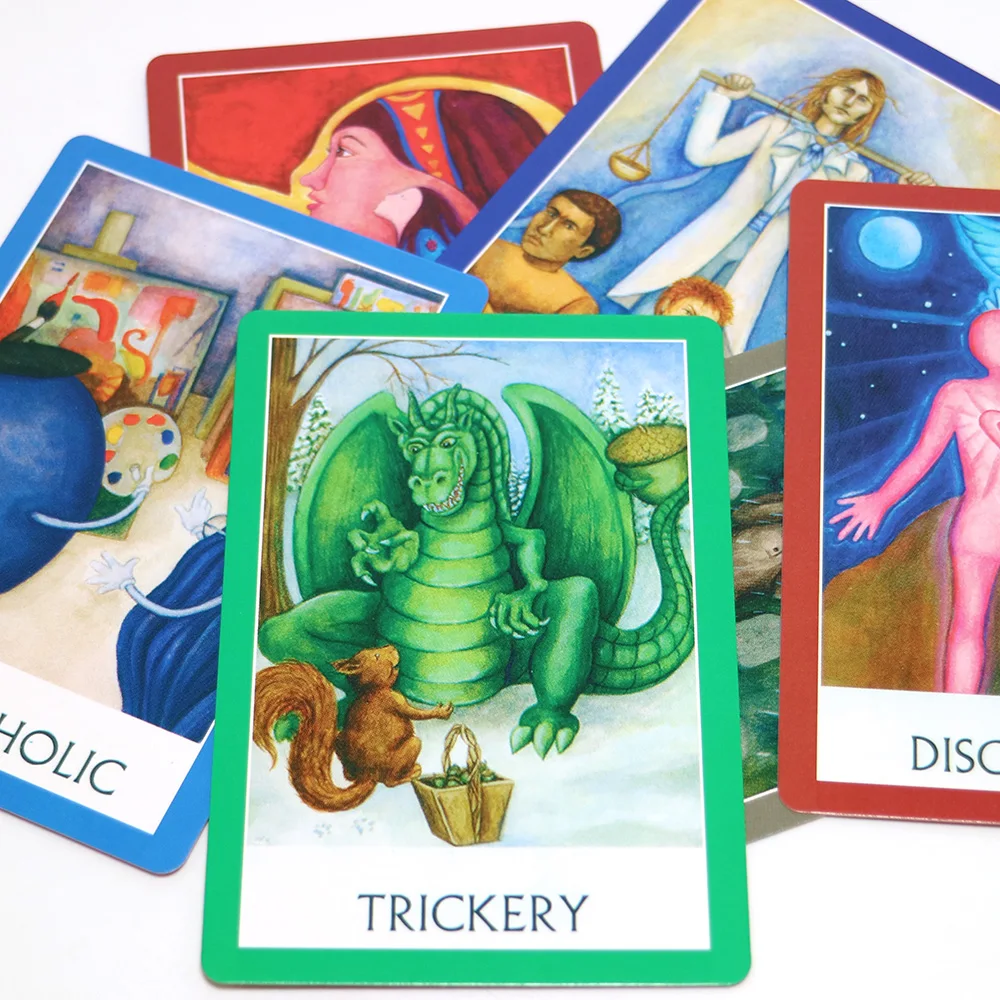 

2020 meditation yogi oracle cards deck, 49 cards, full English read energies tarot card game board game
