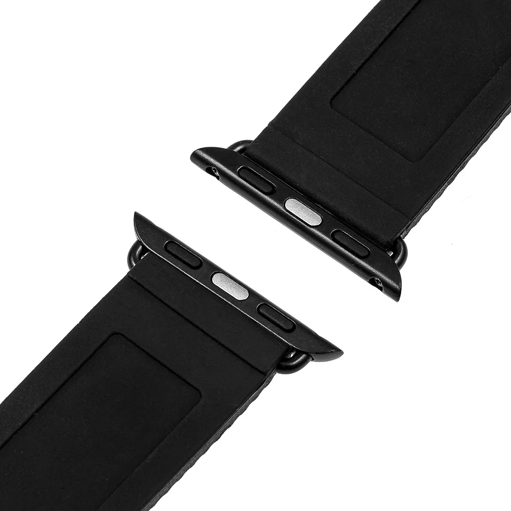 Ремешок с пряжкой из нержавеющей стали для iWatch Apple Watch спортивный браслет