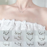 12 constellation pendants necklace 925 sterling silver jewelry choker kolye colar vintage charms collier femme necklace women